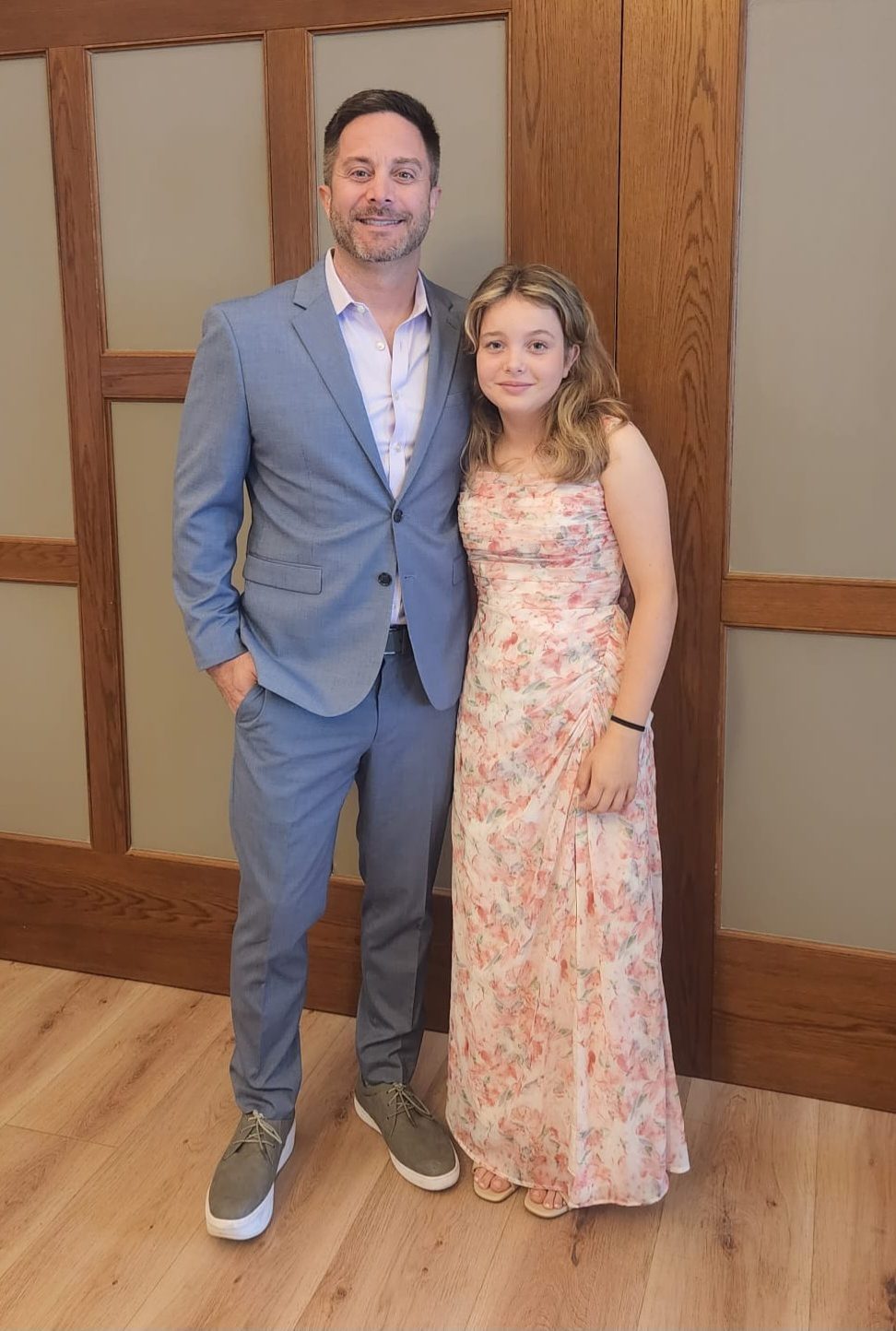 Daddy and daughter