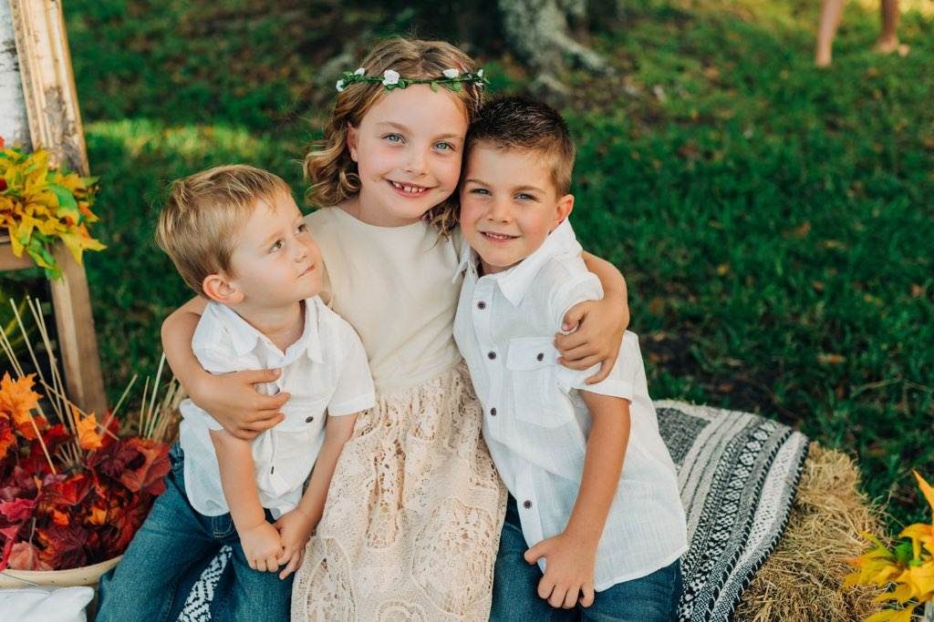 Eric's three children